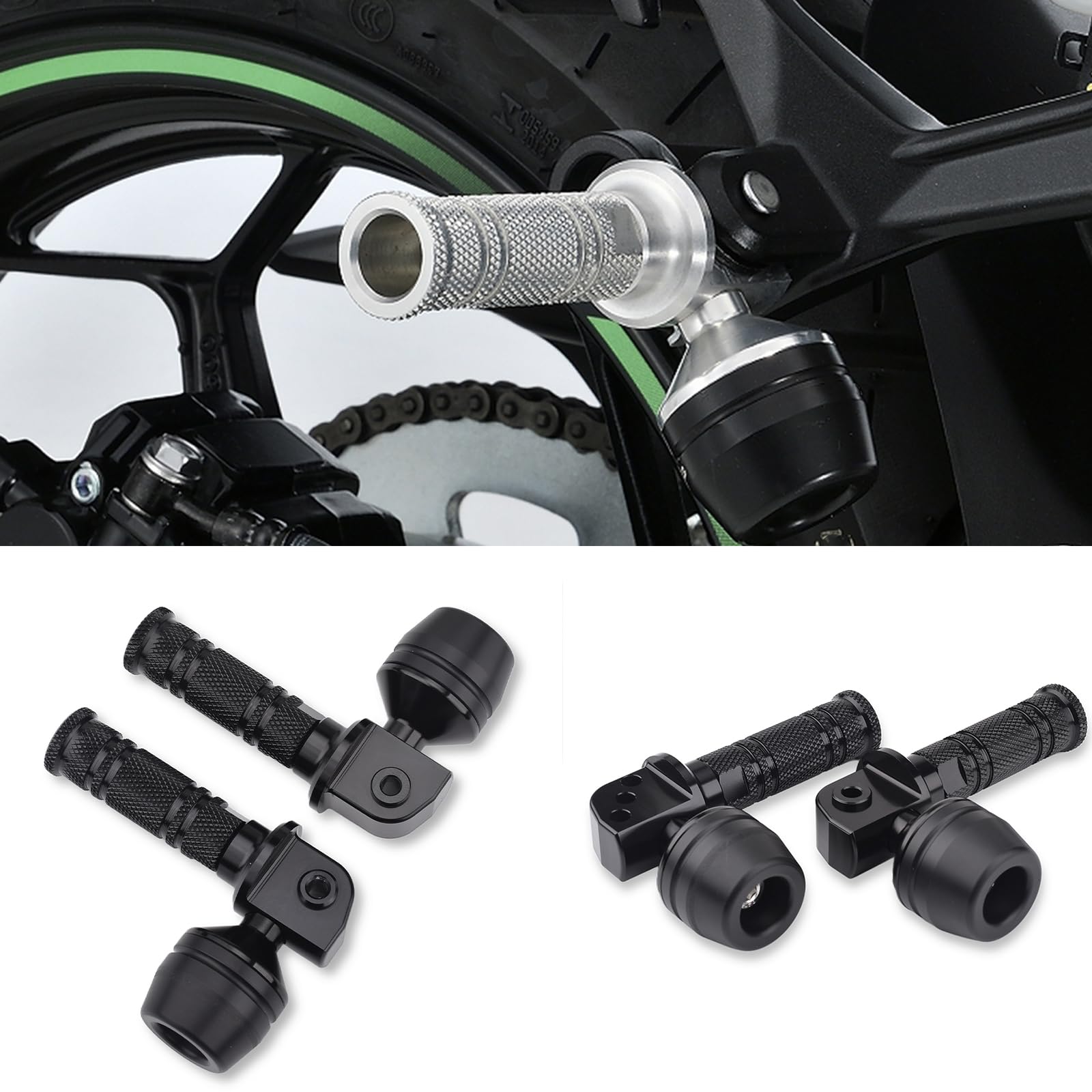 Amazon | LEDISHUN タンデムステップ スライダー カワサキ Z650 Z750